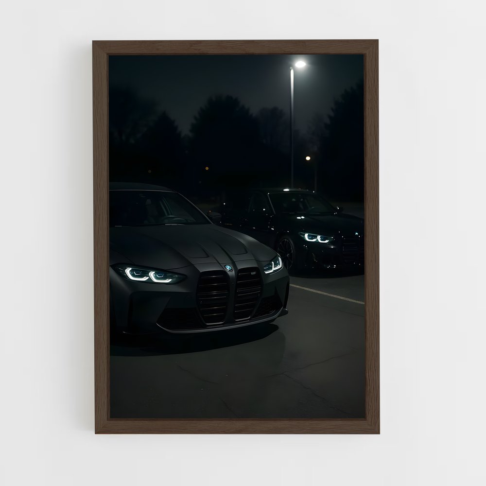 Poster Nuit de Compétition – affiche BMW (vue 5)